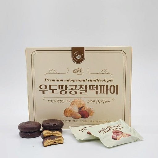 Jeju island Udo peanut rice cake Pie / South Korea / jeju island gift