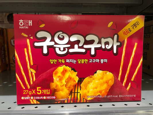 K-Mart KFood HAITAI Roasted Sweet Potato Sticks SNACKS