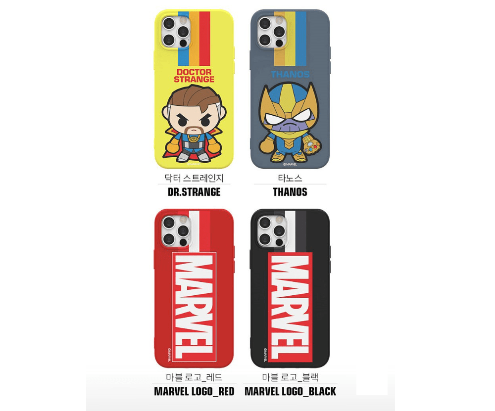 Disney Marvel Mini Heroes Official Apple iphone 13 Soft Case