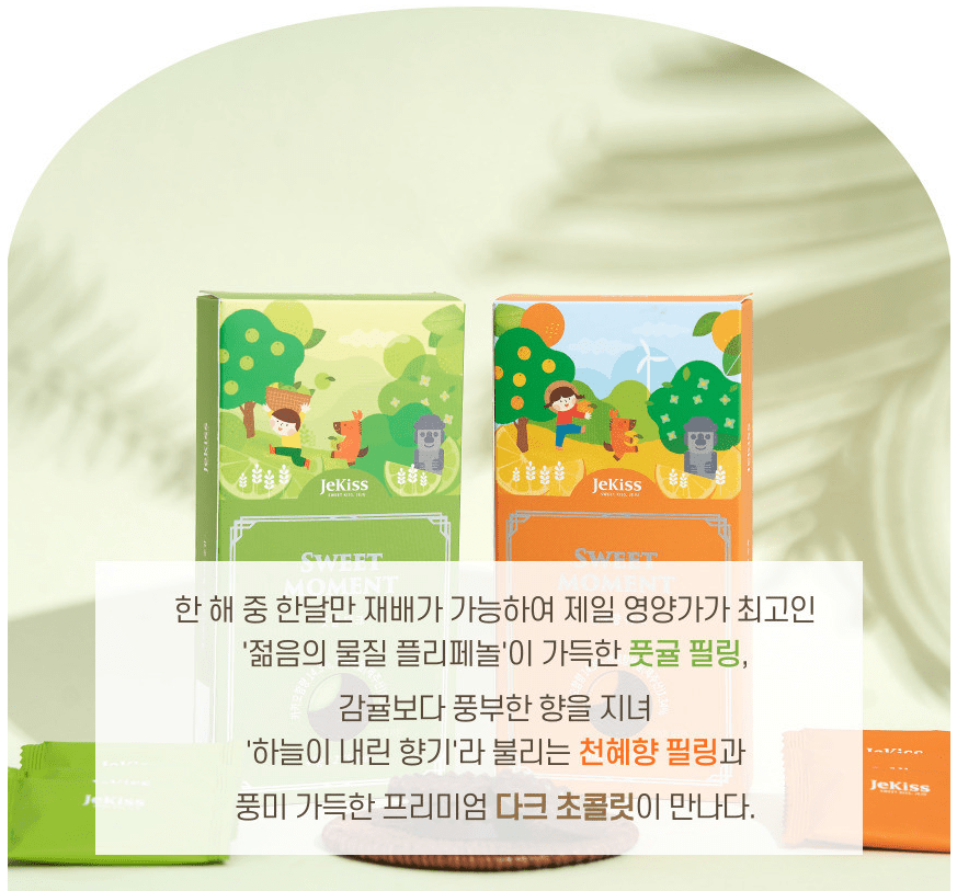 Jeju Moment Chocolate 8pcs(1box) / South Korea / jeju island gift