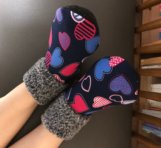 korean grandma Tradition Slippers for Women house shoes socks slipper