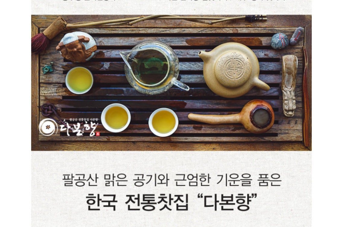 Korean Traditional Fermented Tea / Red Ginseng Noni BellFlower Handmade Tea