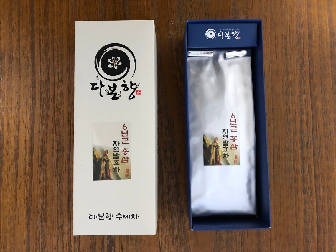 Korean Traditional Fermented Tea / Red Ginseng Noni BellFlower Handmade Tea