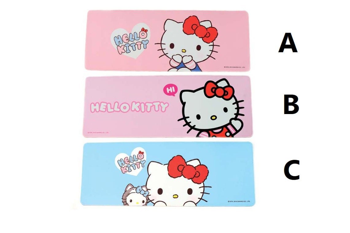 Hello Kitty Sanrio Official Gaming Long Mouse Pad