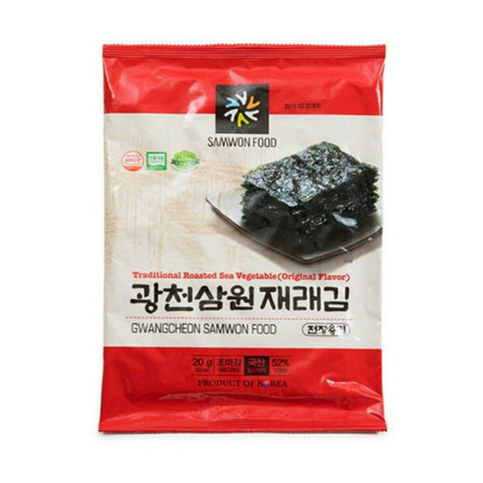 KOREAN K-FOOD Traditional Seaweed 20g * 3ea