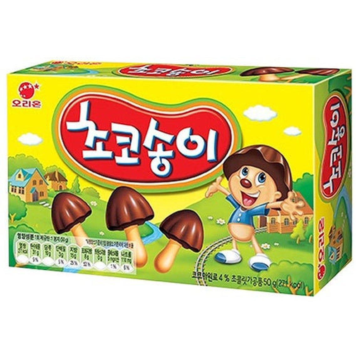 KOREAN K-FOOD [ORION] Choco Songi (Chocolate Snack)