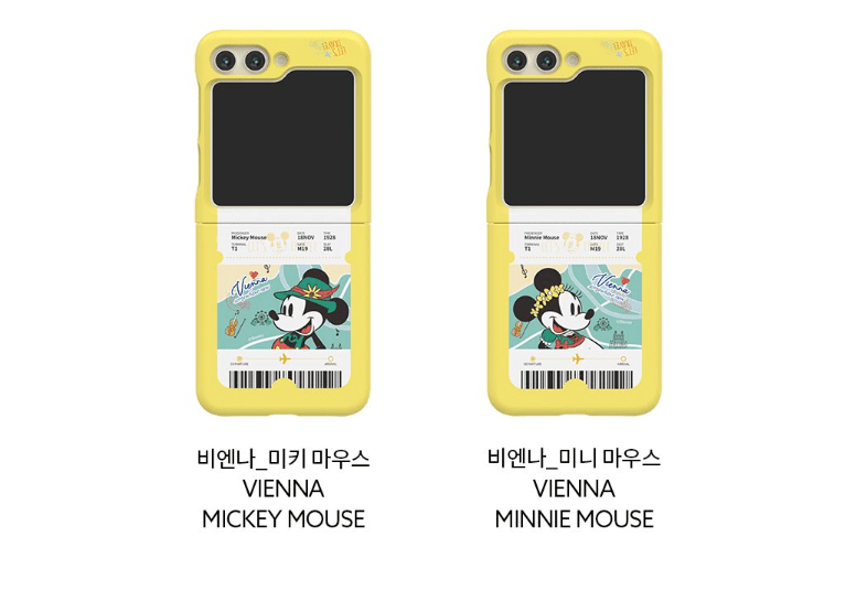Disney Mickey Mouse Travel Official Samsung Phone Galaxy Z Flip 5 Case