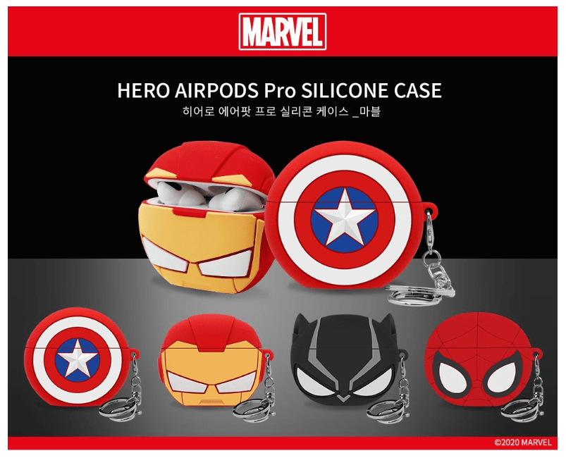 Disney Marvel Hero Official Airpods Pro Silicone Case