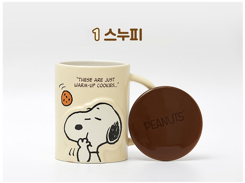 Snoopy Peanuts Cookies Story Mugcup