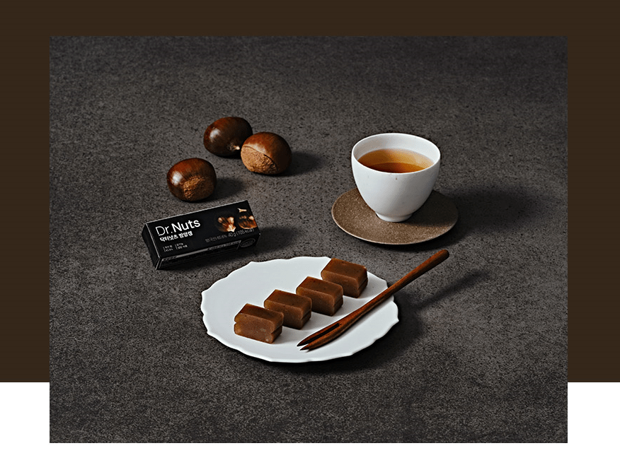 Korean tradition Dessert Chestnut YangGaeng (10 pieces)