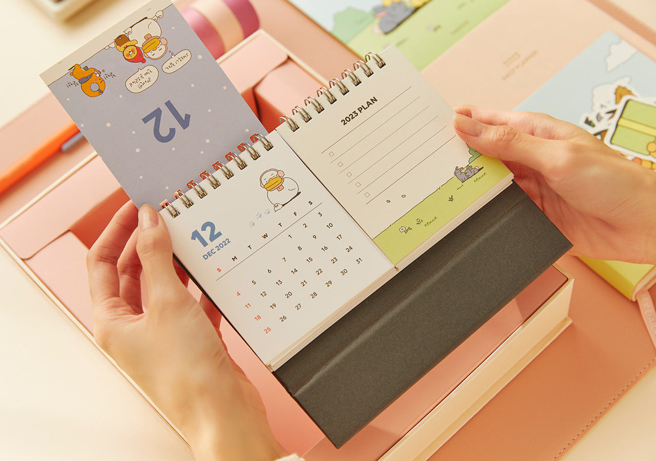 Kakao Friends Official 2023 Apeach Diary Sets
