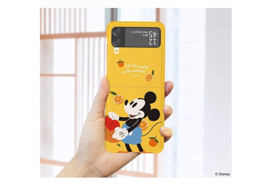 Disney Mickey Mouse Sunshine Trip Official Samsung Phone Galaxy Z Flip 3 Z Flip 4 Hard Case